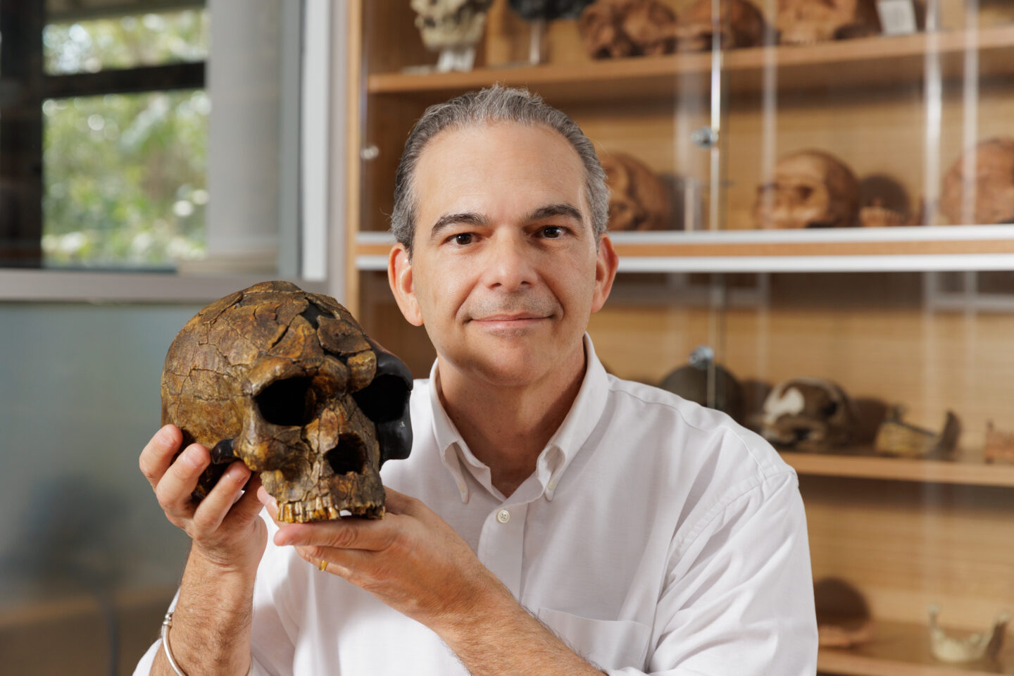 PETRAGLIA, Michael (with skull)