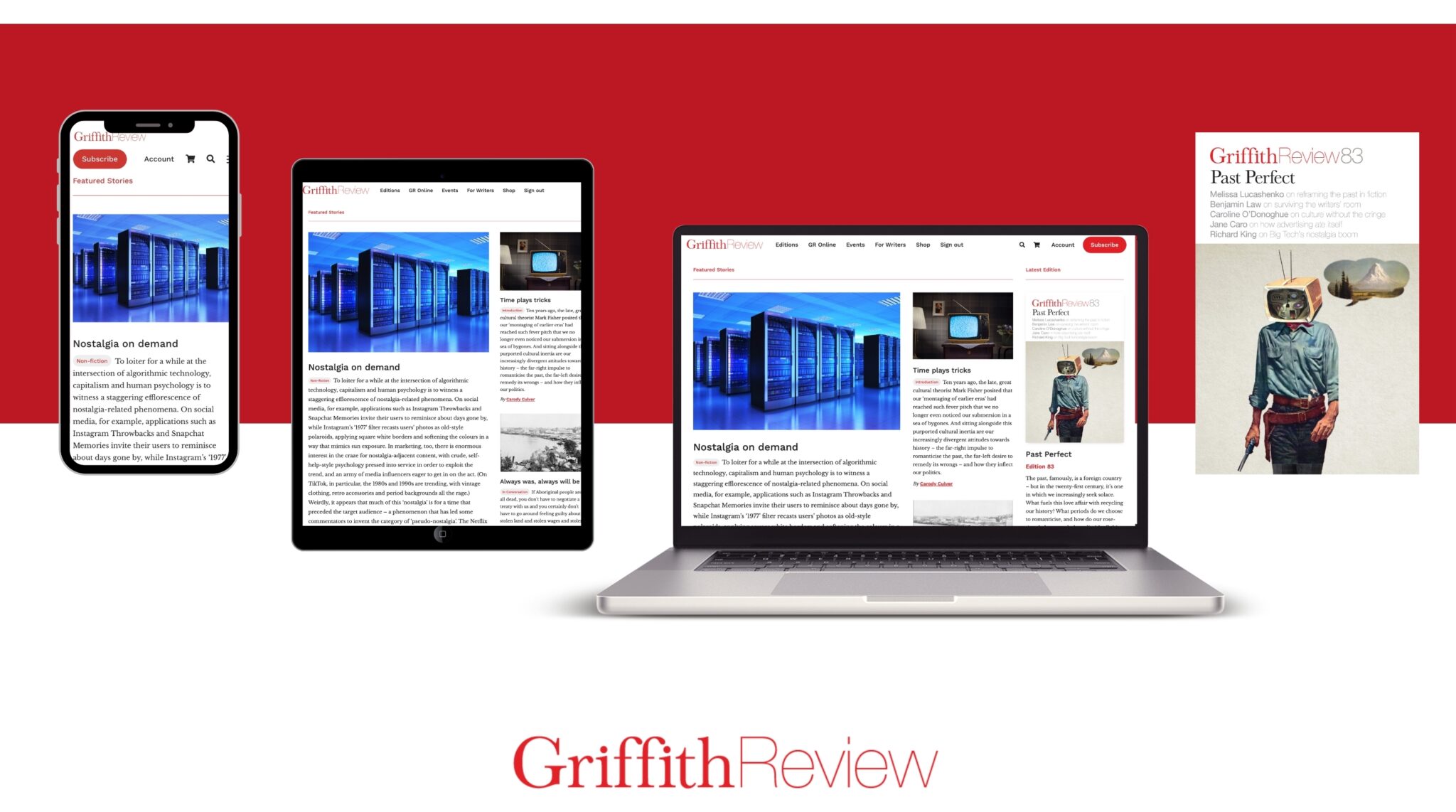 International subscriptions - Griffith Review